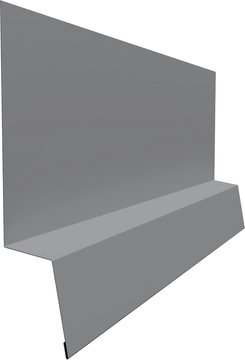 Планка начальная фальц Grand Line 0,45 ПЭ с пленкой RAL 7004 сигнальный серый (2м) GL 520936