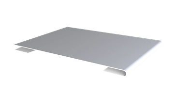 Планка стыковочная Grand Line 0,45 ПЭ двухсторонний с пленкой RAL 9003 сигнальный белый (2м) GL 666694