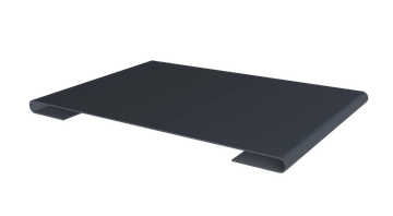 Планка стыковочная Grand Line 0,4 ПЭ двухсторонний с пленкой RAL 7024 мокрый асфальт (2м) GL 666706