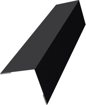 Угол внешний 40х40 Grand Line 0,45 Drap ТХ RAL 9005 черный (3м) GL 566773