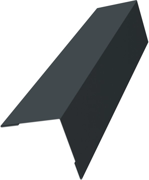 Угол внешний 40х40 Grand Line 0,5 Полидэкстер TwinColor RAL 7016 антрацитово-серый (3м) GL 820780