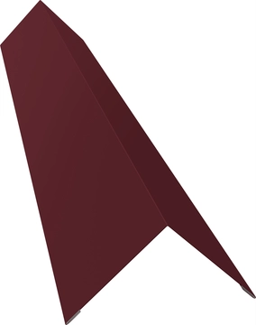 Угол внешний 70х70 Grand Line 0,45 Drap RAL 3005 красное вино (2м) GL 468845
