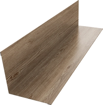 Угол внутренний 110х110 Grand Line 0,45 Принт Элит Беленый дуб TwinColor (2м) GL 530070