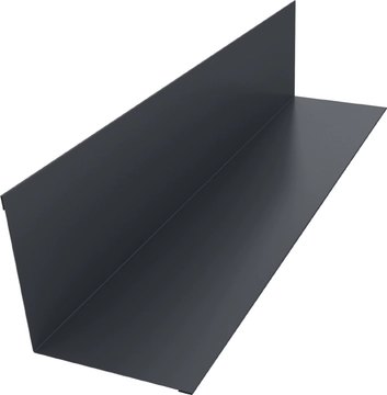 Угол внутренний 110х110 Grand Line 0,5 Сатин матовый ТХ RAL 7024 мокрый асфальт (2м) GL 548026