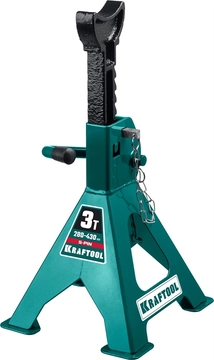 KRAFTOOL  S-PIN, 3 т, 280 - 430 мм, усиленная страховочная подставка со штифтом (43465-3) 43465-3