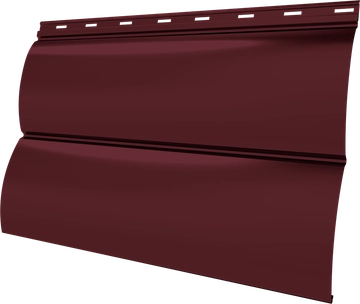Блок-хаус новый Grand Line 0,45 ПЭ двухсторонний с пленкой RAL 3005 красное вино GL 759401