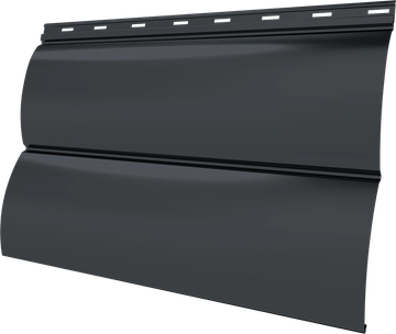 Блок-хаус новый Grand Line 0,5 Rooftop Бархат с пленкой RAL 7024 мокрый асфальт GL 546450