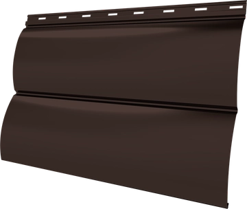 Блок-хаус новый Grand Line 0,5 Rooftop Бархат с пленкой RAL 8017 шоколад GL 194987