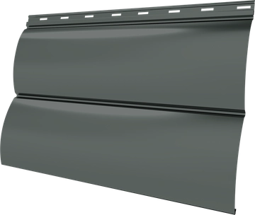 Блок-хаус новый Grand Line 0,45 ПЭ с пленкой RAL 7005 мышино-серый GL 194607