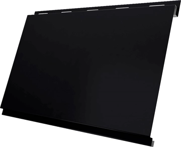 Вертикаль классик Grand Line 0,45 Drap ТХ с пленкой RAL 9005 черный GL 479833