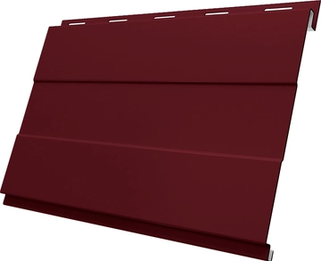 Вертикаль проф Grand Line 0,5 ПЭ с пленкой RAL 3005 красное вино GL 750488