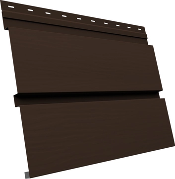 Квадро Брус 3D в01 Grand Line 0,45 Drap с пленкой RAL 8017 шоколад GL 555479
