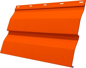 Корабельная доска Grand Line 0,45 ПЭ с пленкой RAL 2004 оранжевый GL 72310