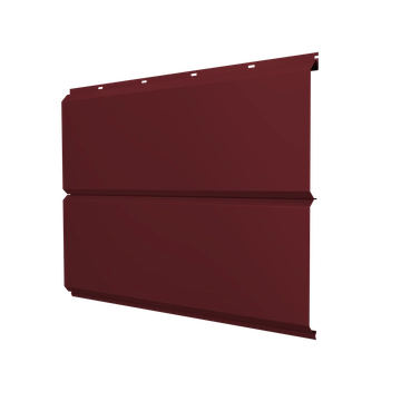ЭкоБрус новый Grand Line 0,45 Drap ТХ с пленкой RAL 3005 красное вино GL 479947