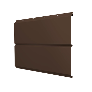 ЭкоБрус новый Grand Line 0,45 Drap ТХ с пленкой RAL 8017 шоколад GL 486689