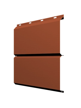 ЭкоБрус новый Grand Line 0,45 Drap ТР с пленкой RAL 8004 терракота GL 693867