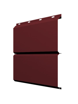 ЭкоБрус новый Grand Line 0,45 Drap ТР с пленкой RAL 3005 красное вино GL 693858