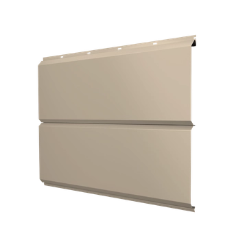 ЭкоБрус новый Grand Line 0,45 Drap с пленкой RAL 1015 светлая слоновая кость GL 745811