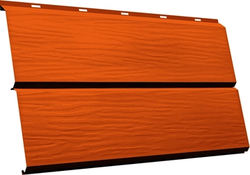 ЭкоБрус 3D Grand Line 0,45 ПЭ с пленкой RAL 2004 оранжевый GL 446163