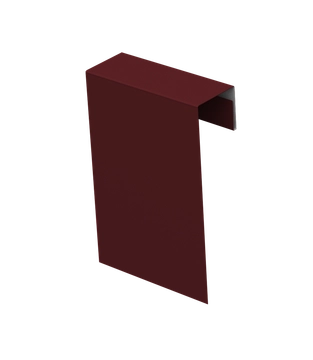 Соединительный профиль фибросайдинга Grand Line 0,45 Drap ТР RAL 3005 красное вино (2м) GL 700256