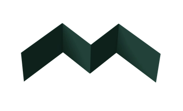 Угол внутренний фибросайдинга Grand Line 0,5 Сатин матовый RAL 6005 зеленый мох (2м) GL 693224