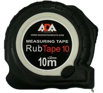 Рулетка ударопрочная ADA Rubtape 10 (А00154) GL 668608