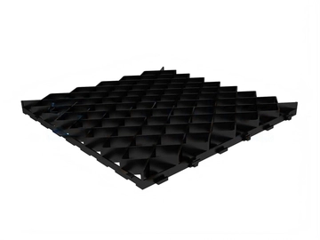 Решетка газонная Gidrolica Eco Pro 60.60.4 - пластиковая черная (606) GL 447572