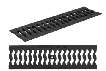 Решетка чугунная щелевая Aquastok Norma 100 D400 косичка 500х136 (31017D) GL 667275
