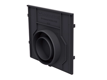 Заглушка торцевая пластиковая для DN150 H80-H185, класс нагрузки Е600 Aquastok (9218) GL 545893
