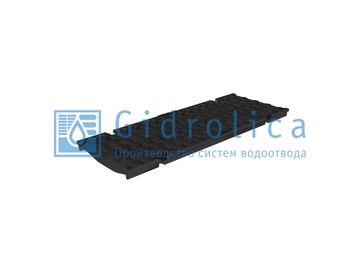Решетка водоприемная Gidrolica Super РВ -15.19.50 - щелевая чугунная ВЧ, кл. D400 (50159D) GL 242269