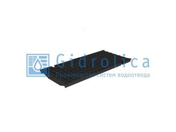 Решетка водоприемная Gidrolica Super РВ -20.24.50 - щелевая чугунная ВЧ, кл. D400 (50209D) GL 474363