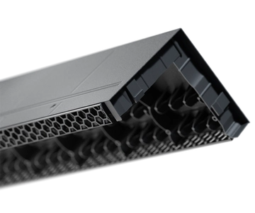 Аэратор коньковый Docke Pie (1м) черный GL 771773
