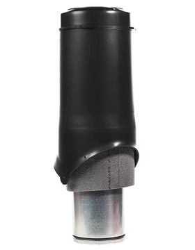 Выход вентиляции Krovent Pipe-VT 150 изолированный черный GL 98188