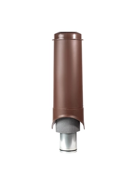 Выход вентиляции Krovent Pipe-VT 150/700 изолированный коричневый GL 391892