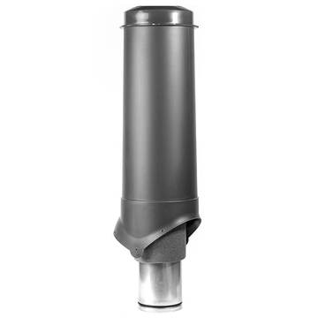 Выход вентиляции Krovent Pipe-VT 125/700 изолированный серый GL 404806