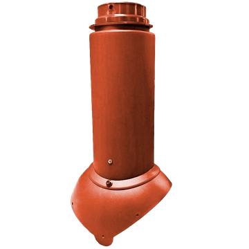 Выход канализации Krovent Pipe-VT 110/125 Изолированный красно-коричневый GL 749042