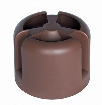 Колпак Krovent Hupcap 110 коричневый GL 97572