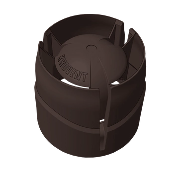 Колпак Krovent Hupcap 110 new коричневый GL 689235