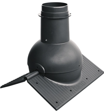 Элемент коньковый Кrovent Pipe-Cone черный GL 98205