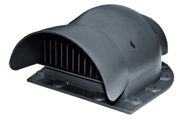 Вентиль кровельный Krovent KTV-Seam черный GL 98174