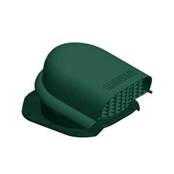 Вентиль кровельный Krovent KTV-Cascade зеленый GL 757549