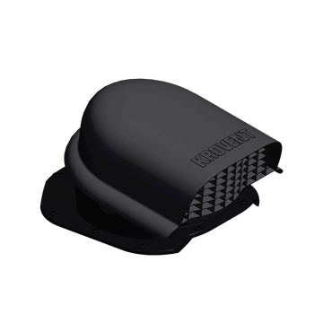 Вентиль кровельный Krovent KTV-Cascade черный GL 757554