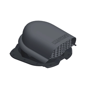 Вентиль кровельный Krovent KTV-Prof 20 серый GL 757547
