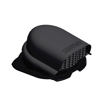Вентиль кровельный Krovent KTV-Prof 20 черный GL 757548
