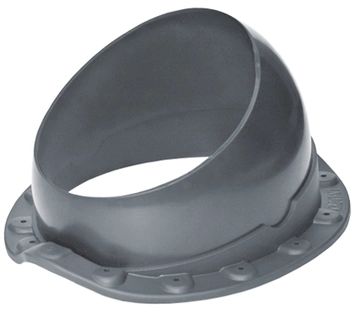 Элемент проходной Krovent Base-VT Wave 125/150 серый GL 98204