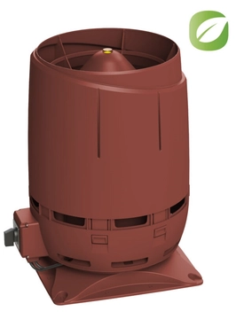 Вентилятор Vilpe Flow Eсo125S с основанием 300x300 красный GL 278110