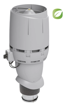 Вентилятор Vilpe Flow Eсo125Р/500 светло-серый GL 278715