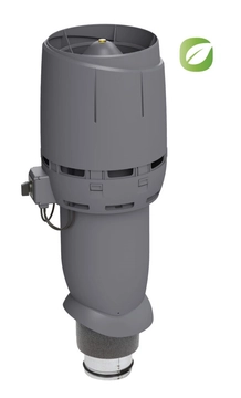 Вентилятор Vilpe Flow Eсo125Р/700 серый GL 278705