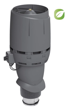 Вентилятор Vilpe Flow Eсo125Р/500 серый GL 278712