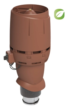 Вентилятор Vilpe Flow Eсo125Р/500 кирпичный GL 278714